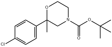 4-BOC-2-(4-CHLOROPHENYL)-2-METHYLMORPHOLINE