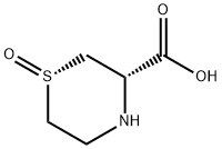 3-Thiomorpholinecarboxylicacid,1-oxide,(1S,3S)-(9CI) Struktur