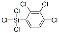 trichloro(trichlorophenyl)silane 化学構造式