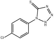 1-(4-CHLORO-PHENYL)-1H-TETRAZOLE-5-THIOL Struktur