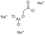 ARSONOACETIC ACID SODIUM SALT Structure