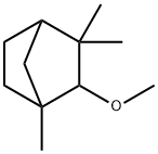 2-メトキシ-1,3,3-トリメチルビシクロ[2.2.1]ヘプタン 化学構造式