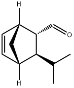 Bicyclo[2.2.1]hept-5-ene-2-carboxaldehyde, 3-(1-methylethyl)-, (1R,2S,3S,4S)- (9CI) Structure