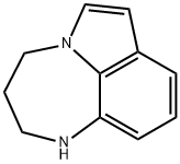 1,2,3,4-Tetrahydropyrrolo[1,2,3-ef]-1,5-benzodiazepine Structure