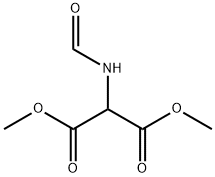 (Formylamino)malonic acid dimethyl ester Structure
