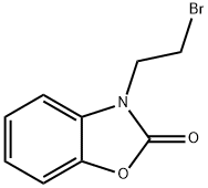 3-(2-溴乙基)苯并[D]恶唑-2(3H)-酮, 27170-93-0, 结构式