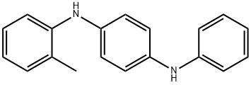 N1-苯基-N4-(邻甲苯基)苯-1,4-二胺 结构式