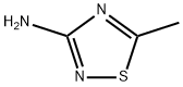 3-氨基-5-甲基-1,2,4-噻二唑, 27182-55-4, 结构式