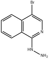 (4-BROMO-ISOQUINOLIN-1-YL)-HYDRAZINE Struktur