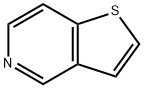 チエノ[3,2-c]ピリジン 化学構造式