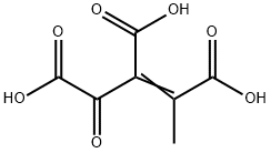 1-Oxo-2-butene-1,2,3-tricarboxylic acid,27203-67-4,结构式