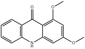 1,3-Dimethoxyacridin-9(10H)-one Struktur
