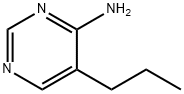 4-Pyrimidinamine, 5-propyl- (9CI) Struktur