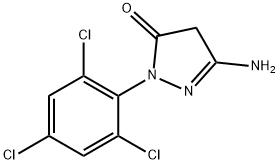 1-(2,4,6-트리클로로페닐)-3-아미노-피라졸린-5-온