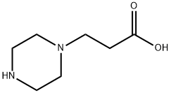 3-PIPERAZIN-1-YL-PROPIONIC ACID Structure