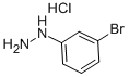 3-Bromophenylhydrazine hydrochloride Structure