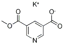 potassiuM 5-(Methoxycarbonyl)nicotinate Structure