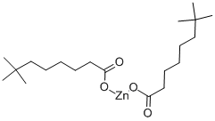 新癸酸锌, 27253-29-8, 结构式
