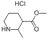 METHYL 2-METHYL-PIPERIDINE-3-CARBOXYLATE DIHYDROCHLORIDE Structure