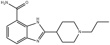 2-(1-Propyl-4-piperidinyl)-1H-benzimidazole-7-carboxamide|2-(1-丙基-4-哌啶基)-1H-苯并咪唑-4-甲酰胺