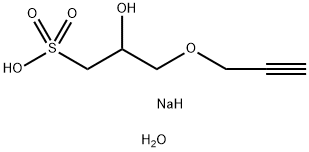 SODIUM 2-HYDROXY-3-(PROP-2-YNYLOXY)PROPANE-1-SULFONATE HYDRATE|