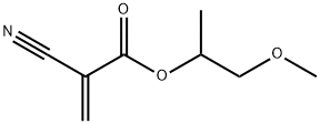 methoxypropyl cyanoacrylate 化学構造式