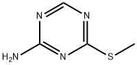 4-(methylthio)-1,3,5-triazin-2-amine Structure