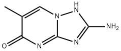 2-amino-6-methyl-1,2,4-triazolo[1,5-a]pyrimidin-5(1H)-one  Structure