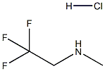 N-甲基-N-2,2,2-三氟甲基乙胺盐酸盐,2730-52-1,结构式