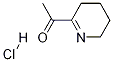 2-Acetyl-3,4,5,6-tetrahydropyridine Hydrochloride Structure