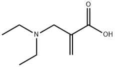 2-二乙胺基甲基丙烯酸,27315-98-6,结构式