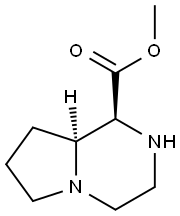 Pyrrolo[1,2-a]pyrazine-1-carboxylic acid, octahydro-, methyl ester, (1S,8aS)- (9CI)|