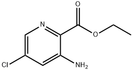 3-氨基-5-氯-2-吡啶羧酸乙酯, 27330-35-4, 结构式