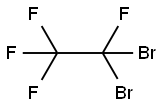 1,1-DIBROMOTETRAFLUOROETHANE Structure