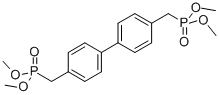 4,4'-BIS-(DIMETHOXY PHOSPHONOMETHYL) BIPHENYL Structure