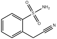 Benzenesulfonamide, 2-(cyanomethyl)- (9CI) 化学構造式