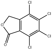 四氯苯酞,27355-22-2,结构式