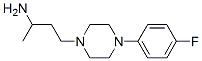 4-(4-fluorophenyl)-alpha-methylpiperazine-1-propylamine Structure