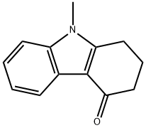 1,2,3,4-テトラヒドロ-9-メチルカルバゾール-4-オン 化学構造式