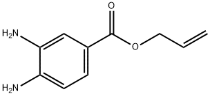 Benzoic acid, 3,4-diamino-, 2-propenyl ester (9CI) Structure
