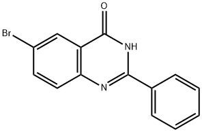 6-BROMO-2-PHENYL-1H-QUINAZOLIN-4-ONE,27398-50-1,结构式