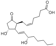 8-ISO PROSTAGLANDIN E2 Structure