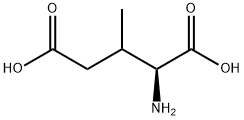 L-Glutamic acid, 3-methyl- (9CI) Struktur