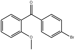 (4-溴苯基)(2-甲氧基苯基)甲酮, 27428-65-5, 结构式