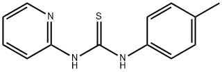 1-(2-Pyridyl)-3-(p-tolyl)thiourea Structure