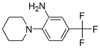 N-(2-AMINO-4-TRIFLUOROMETHYLPHENYL)PIPERIDINE Structure