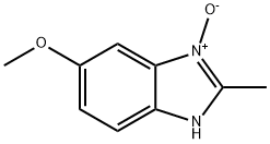 Benzimidazole,5-methoxy-2-methyl-,3-oxide(8CI) 化学構造式