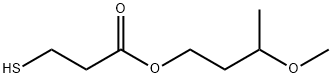 3-巯基丙酸-3-甲氧丁酯, 27431-40-9, 结构式