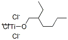 2-Ethylhexyloxy titanium trichloride Structure