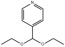 Pyridine, 4-(diethoxyMethyl)- Struktur